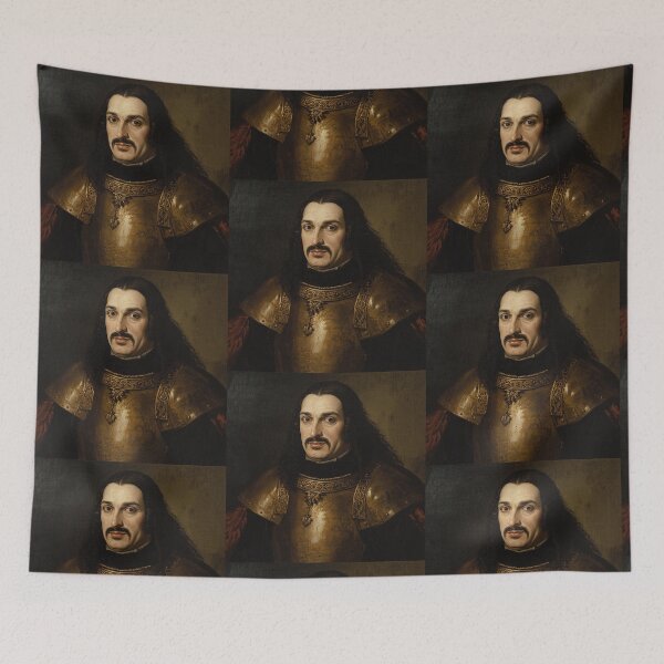 Item preview, Wallachian Prince Vintage antique portrait  designed and sold by Vintage Designs +.