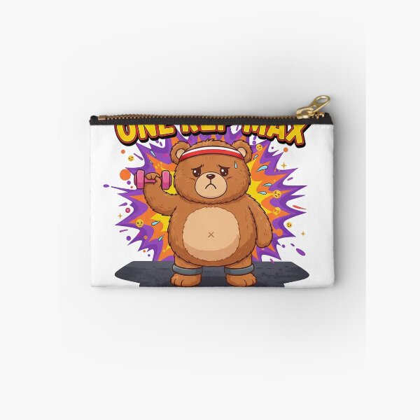 Item preview, One Rep Max Bear | Funny Workout Motivation Meme Art designed and sold by TheArtForge.