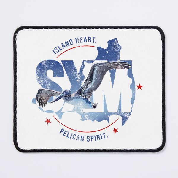 Item preview, Saint Martin Pelican Spirit Essential T-Shirt designed and sold by SoContagious.