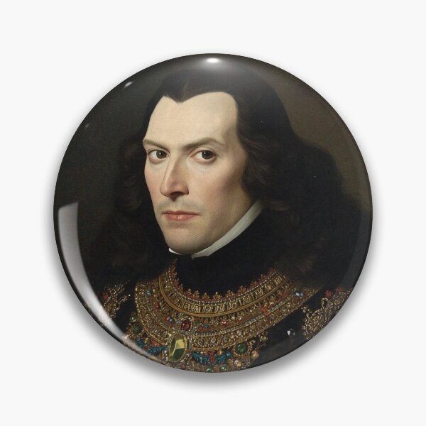 Item preview, Wallachian Prince Vintage antique portrait  designed and sold by Vintage Designs +.
