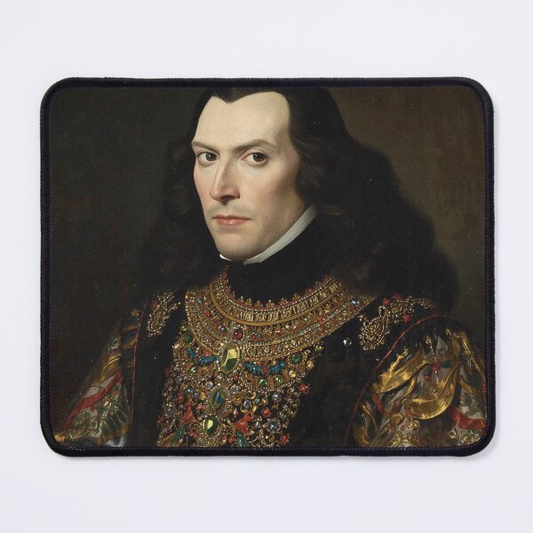Item preview, Wallachian Prince Vintage antique portrait designed and sold by Vintage Designs +.