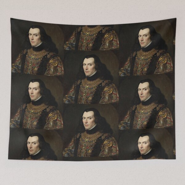 Item preview, Wallachian Prince Vintage antique portrait  designed and sold by Vintage Designs +.