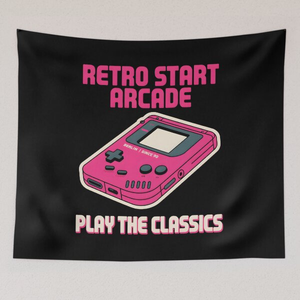 Item preview, Retro Start Arcade designed and sold by SignumShop.