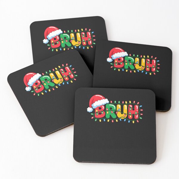 Item preview, Bruh Santa Hat Christmas Lights Funny Boys Men  designed and sold by clothesy7.