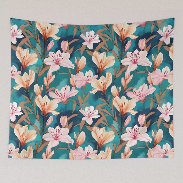 Item preview, Tropical Paradise Floral Pattern designed and sold by Dream Garden.
