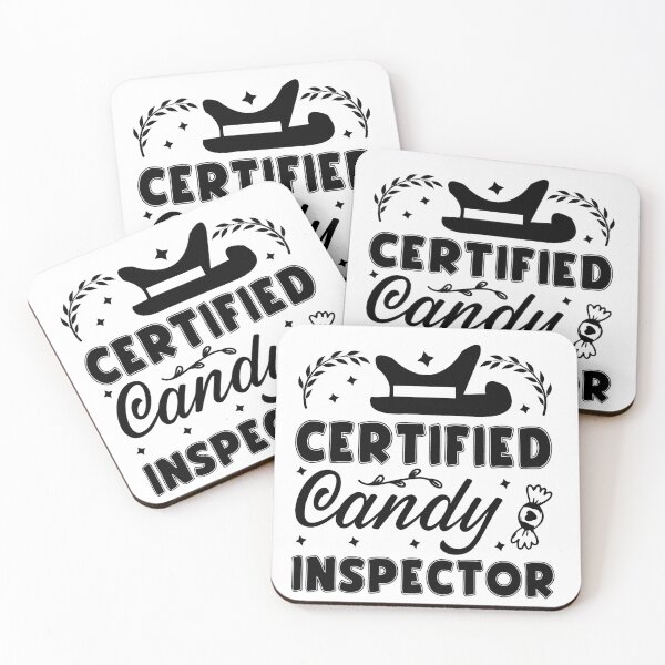 Item preview, Certified Candy Inspector – Funny Halloween Design designed and sold by AgnieszkaTees.