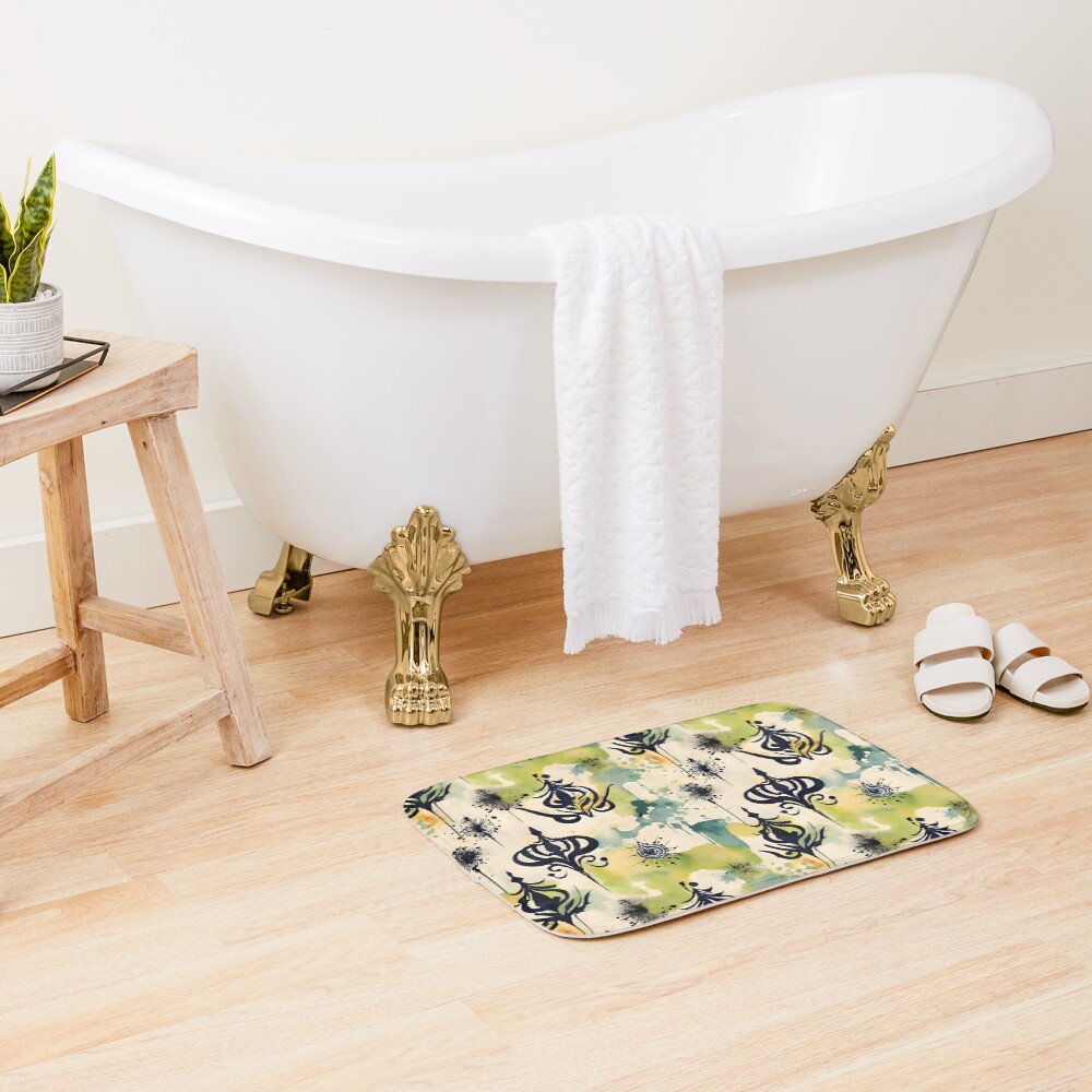 Item preview, Bath Mat designed and sold by eltvector.