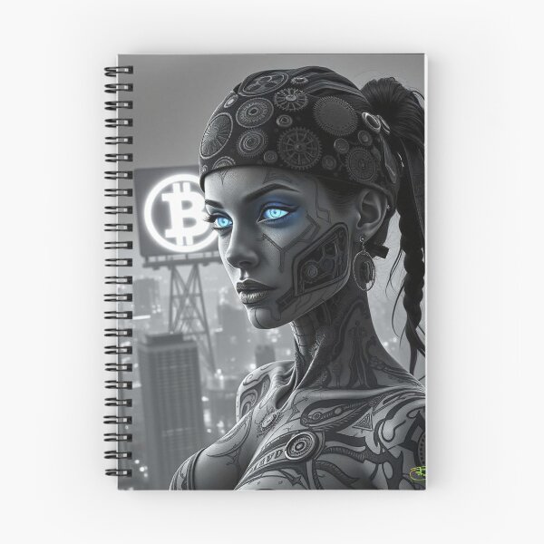 Item preview, Bitcoin Shadow Huntress – Crypto Assassin in Futuristic Metaverse designed and sold by Benito Del Ray.