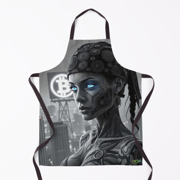 Item preview, Bitcoin Shadow Huntress – Crypto Assassin in Futuristic Metaverse designed and sold by Benito Del Ray.