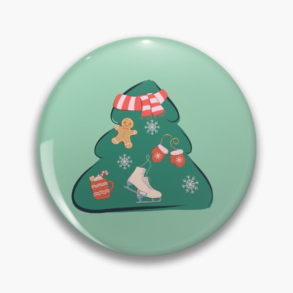Item preview, Festive Christmas tree made from cozy winter elements designed and sold by UlyanaKravets.