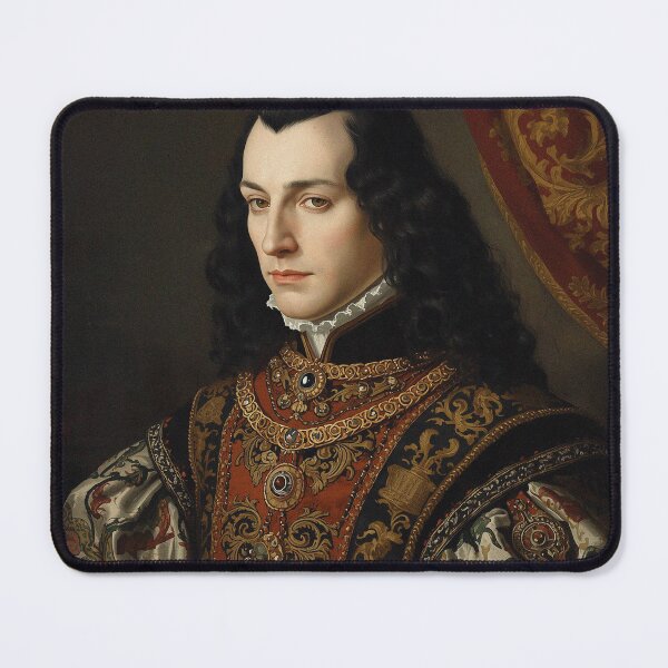 Item preview, Wallachian Prince Vintage antique portrait designed and sold by Vintage Designs +.