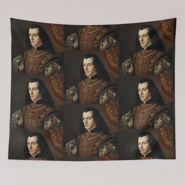 Item preview, Wallachian Prince Vintage antique portrait  designed and sold by Vintage Designs +.