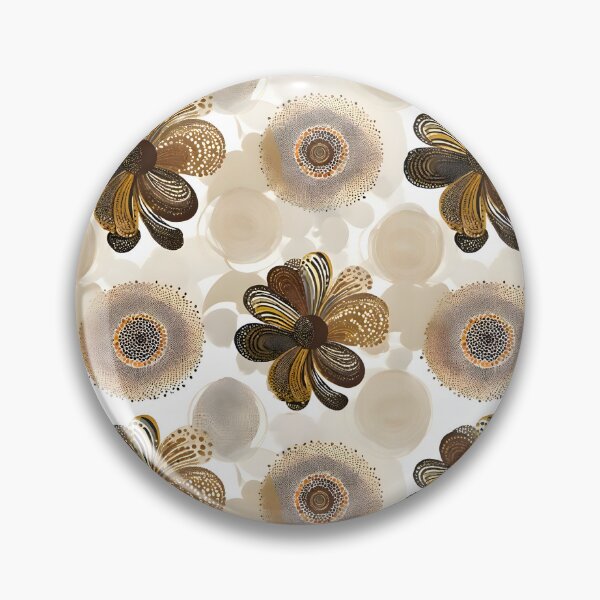 Item preview, Elegant Gold Petal Pattern designed and sold by Dream Garden.
