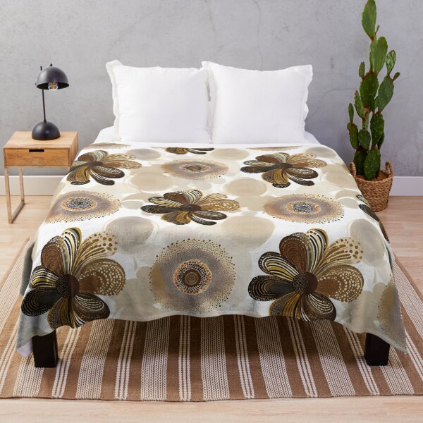 Item preview, Elegant Gold Petal Pattern designed and sold by Dream Garden.