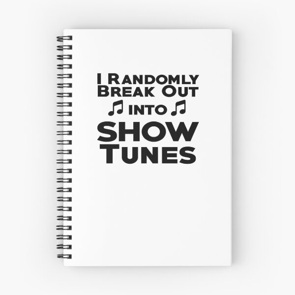 Item preview, I Randomly Break Out into Show Tunes V3 designed and sold by TeeTimeGuys.