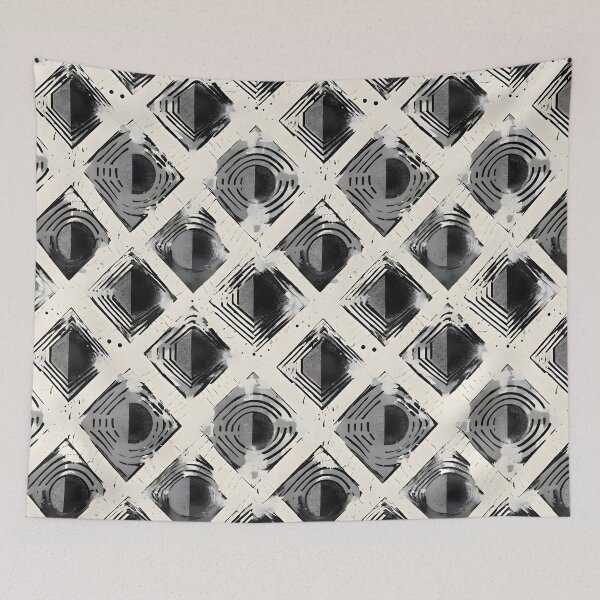 Item preview, Modern Black & White Abstract designed and sold by Dream Garden.