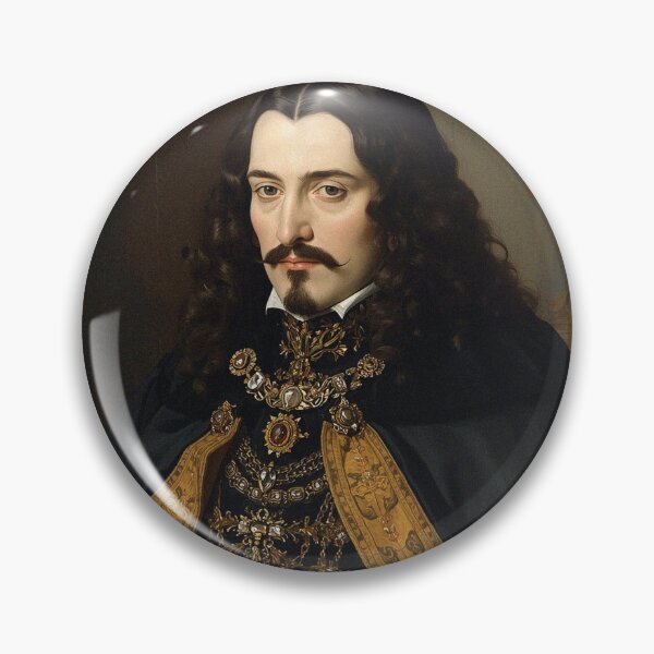 Item preview, f Wallachian Prince Vintage antique portrait  designed and sold by Vintage Designs +.