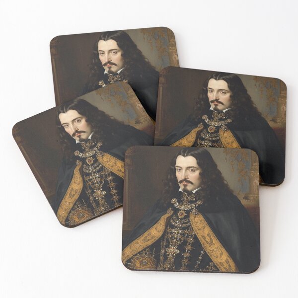 Item preview, f Wallachian Prince Vintage antique portrait  designed and sold by Vintage Designs +.