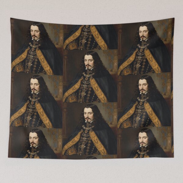 Item preview, f Wallachian Prince Vintage antique portrait  designed and sold by Vintage Designs +.