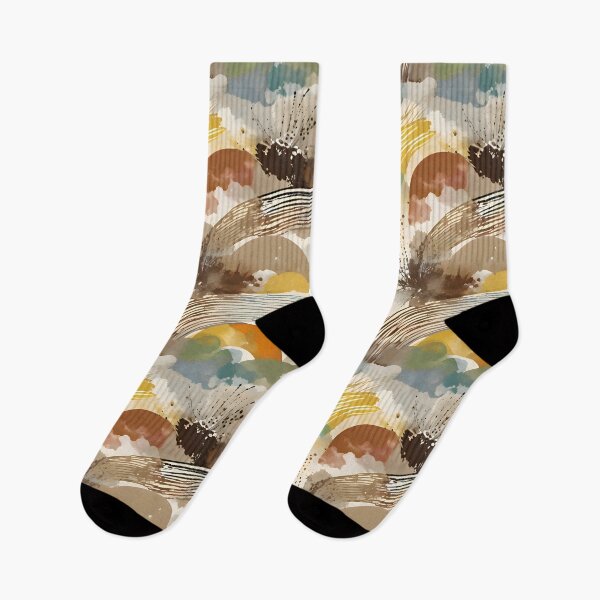 Item preview, Tranquil Watercolor Earth Pattern designed and sold by Dream Garden.