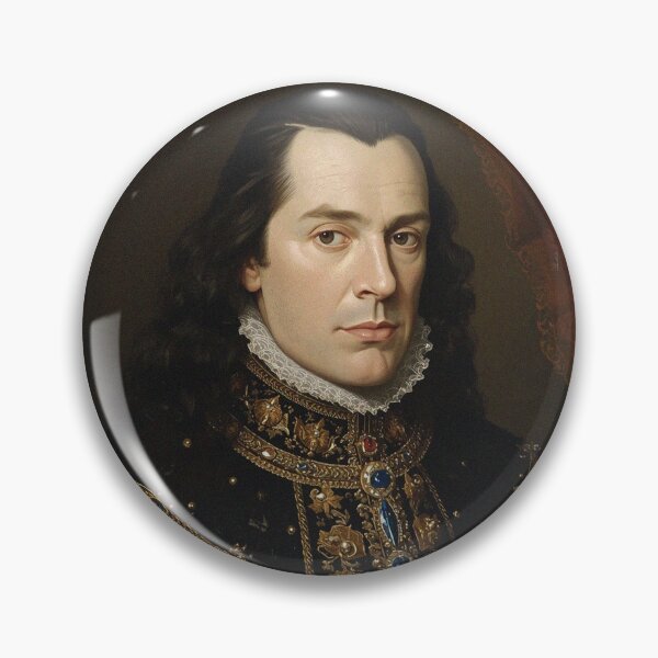 Item preview, Wallachian Prince Vintage antique portrait  designed and sold by Vintage Designs +.
