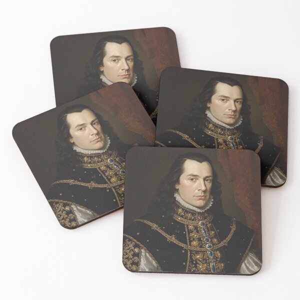 Item preview, Wallachian Prince Vintage antique portrait  designed and sold by Vintage Designs +.