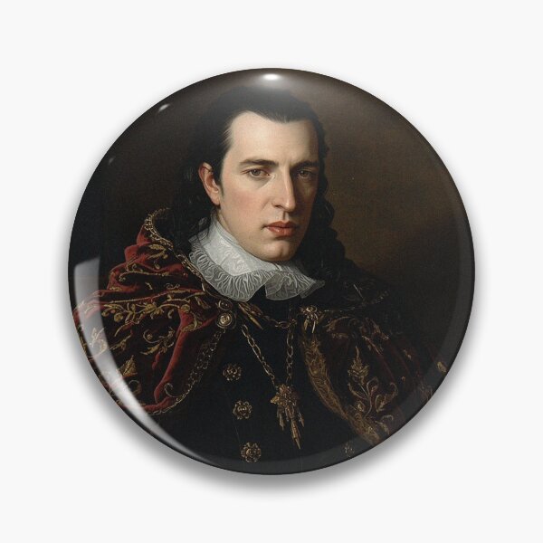 Item preview, Wallachian Prince Vintage antique portrait  designed and sold by Vintage Designs +.
