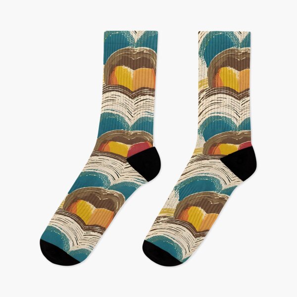 Item preview, Rustic Rainbow Boho Pattern designed and sold by Dream Garden.