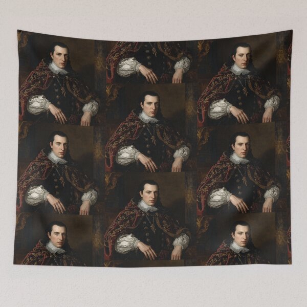 Item preview, Wallachian Prince Vintage antique portrait  designed and sold by Vintage Designs +.