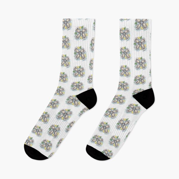 Item preview, Fresh Oysters on Ice with Lemon designed and sold by ArtQueen777.