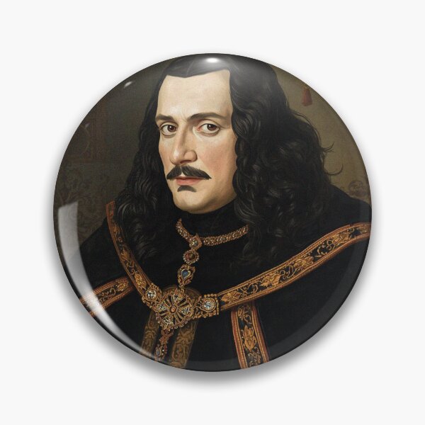 Item preview, Wallachian Prince Vintage antique portrait  designed and sold by Vintage Designs +.