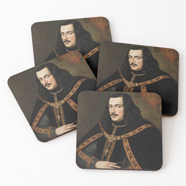 Item preview, Wallachian Prince Vintage antique portrait  designed and sold by Vintage Designs +.