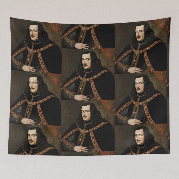 Item preview, Wallachian Prince Vintage antique portrait  designed and sold by Vintage Designs +.