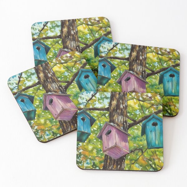 Item preview, Three Bird Houses designed and sold by tomorrowsart.