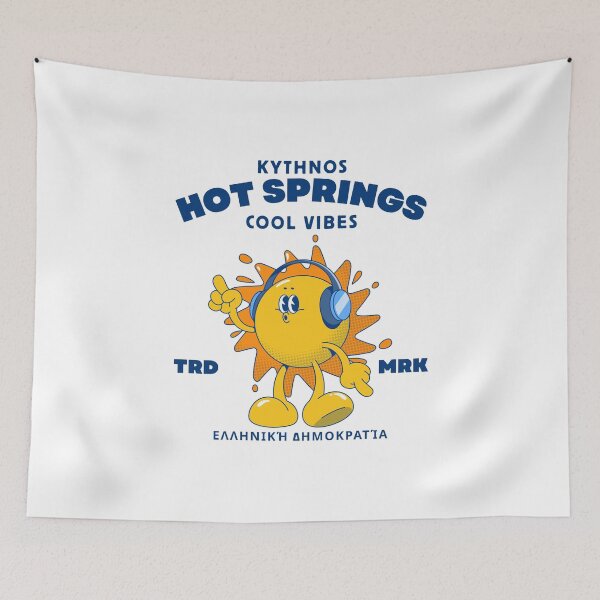 Item preview, Kythnos: hot springs cool vibes (Kythnos Greece) designed and sold by Peerless-Prime.