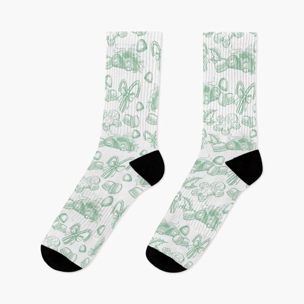 Item preview, Holiday Sweets- Mint (Sheer) designed and sold by WhaleAndAphid.