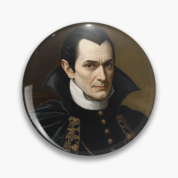 Item preview, Wallachian Prince Vintage antique portrait  designed and sold by Vintage Designs +.
