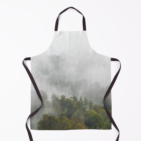 Item preview, Enchanted Forest – Fog from Above / Swiss Artwork Photography designed and sold by Raphael Wolf.