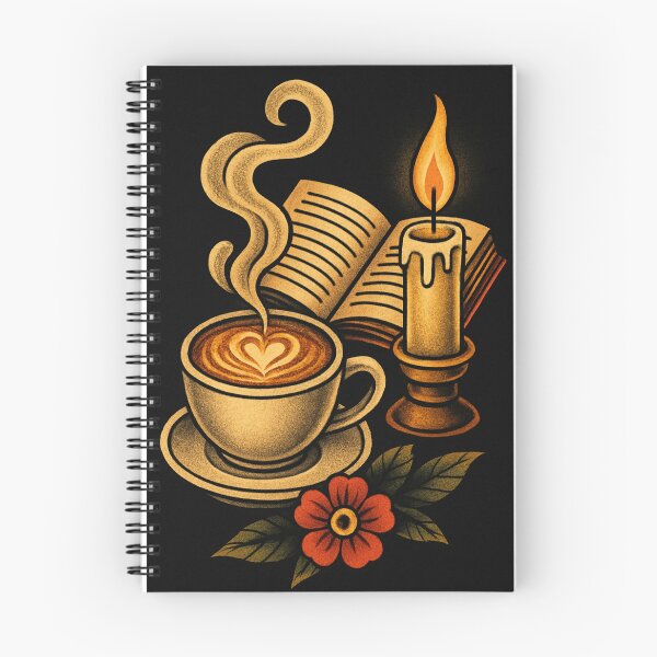 Item preview, Autumn Vibes Succulent Tattoo Artist Retro Poster Hygge Vintage Coffee Cozy Winter designed and sold by Wild Blood Designs.