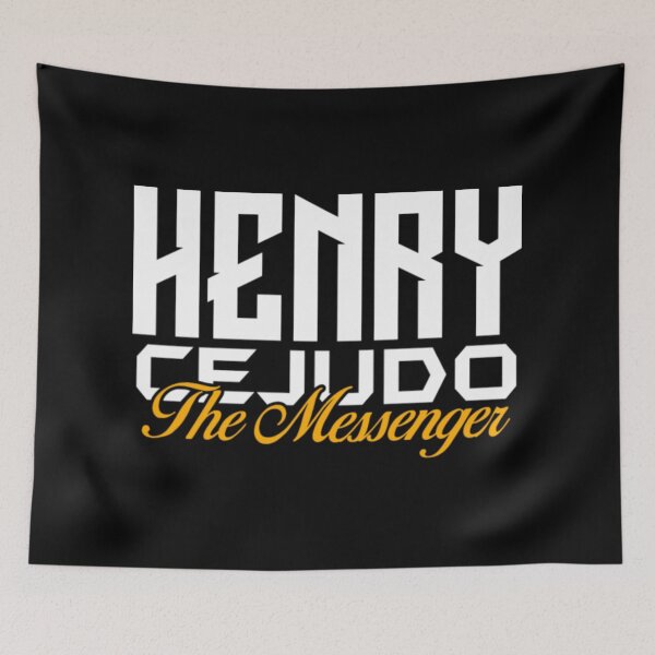 Item preview, Henry Cejudo The Messanger designed and sold by JeyVel.