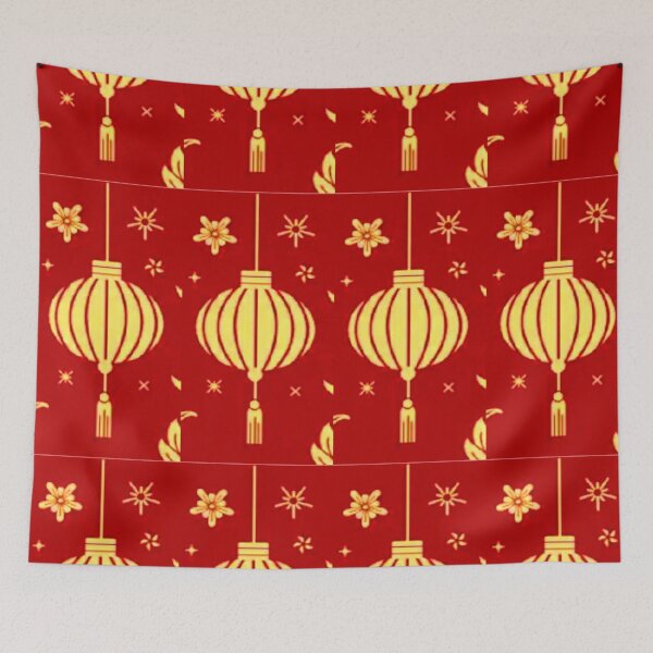 Item preview, Exotic Chinese Pattern  designed and sold by 3triadstore.