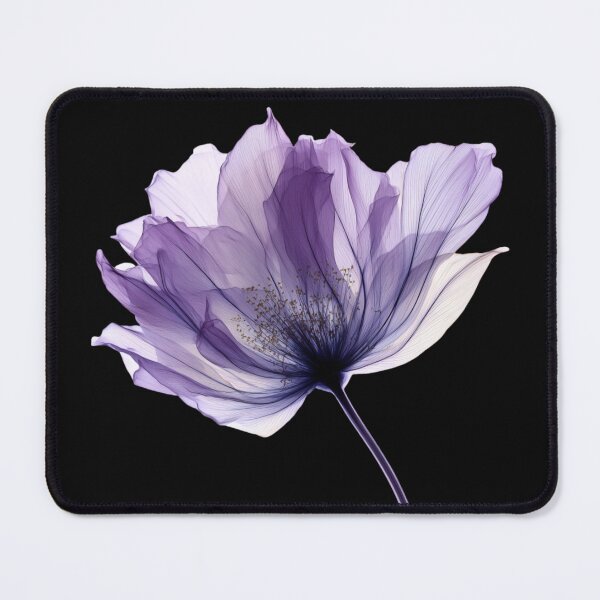 Item preview, Purple X-ray Flower designed and sold by Ronne&Babra.