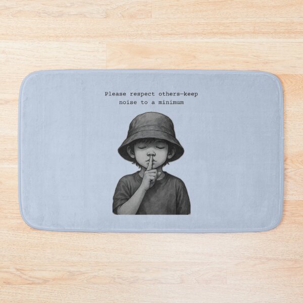 Item preview, Please Respect Other - Keep Noise To a Minimum - Inspirational Quote Artwork designed and sold by Kruti Collection.