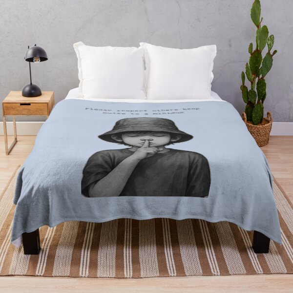 Item preview, Please Respect Other - Keep Noise To a Minimum - Inspirational Quote Artwork designed and sold by Kruti Collection.