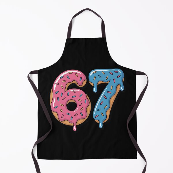 Item preview, Donut 67 Meme Funny Sprinkles designed and sold by CreativeNewDesigns.