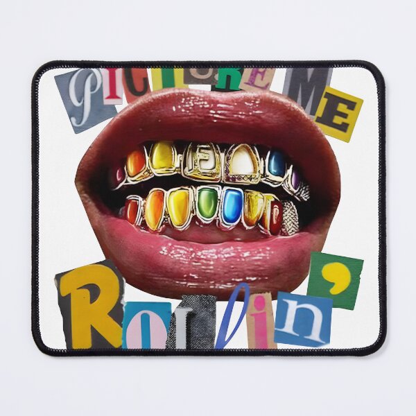 Item preview, Picture Me Rollin’ Shirt – Retro Collage Pop Art Design designed and sold by FurRealTees.
