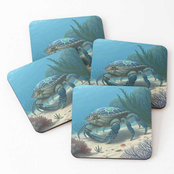 Item preview, GIANT CRAB IN DEEP BLUE SEA designed and sold by Fabrifrank.