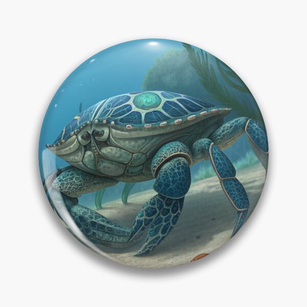 Item preview, GIANT CRAB IN DEEP BLUE SEA designed and sold by Fabrifrank.