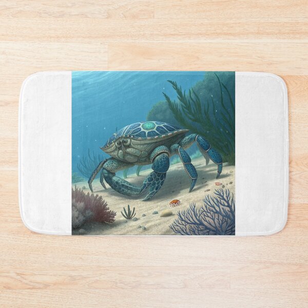 Item preview, GIANT CRAB IN DEEP BLUE SEA designed and sold by Fabrifrank.