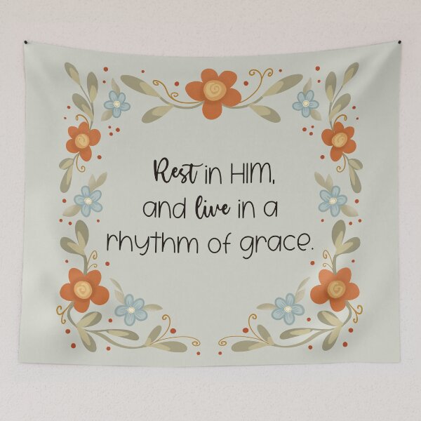 Item preview, Rest in HIM designed and sold by Willow & Grace Designs.